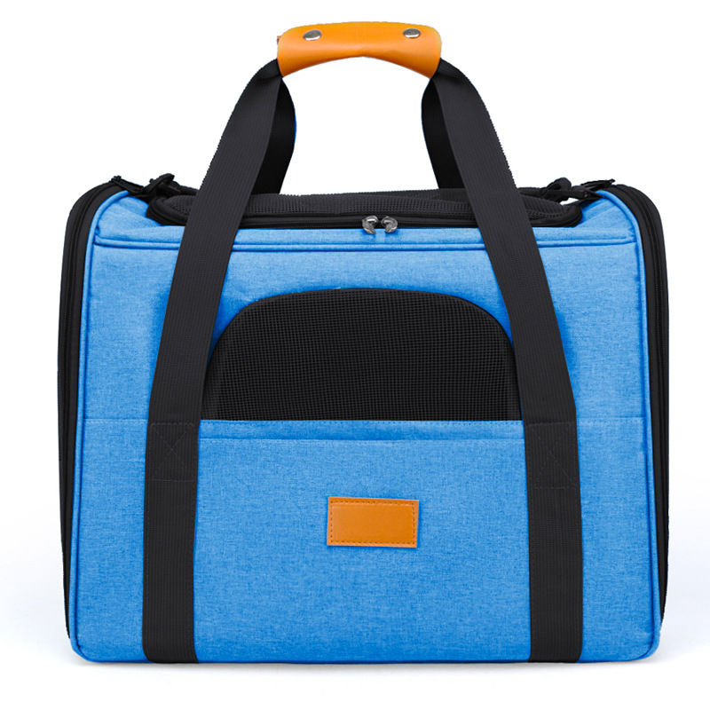 Cat Backpack Portable Folding Pet Go out Bag Breathable Single Shoulder Hand Cat Bag Large Capacity — image 9