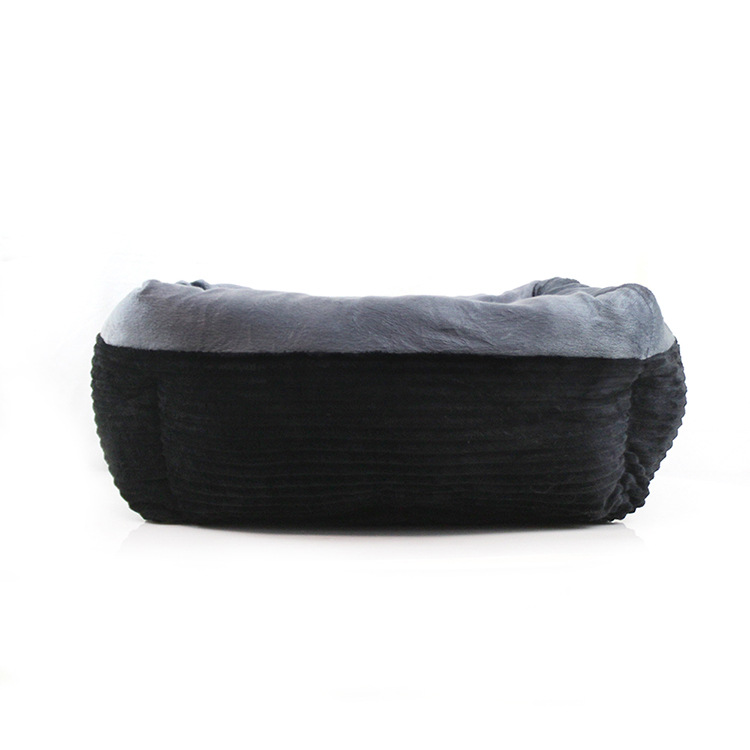 Caja de Sueño para Gatos de Invierno y Otoño con Lona de Corduroy Suave y Cálido, Colchón Cuadrado Plush para Mascotas — imagen 3