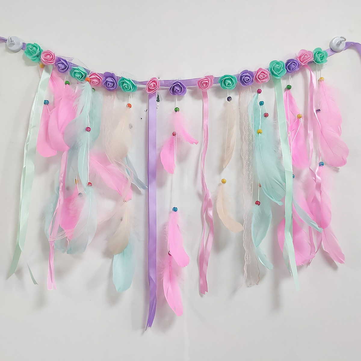 Fresh Girl Room Unicorn Veil Decoration Pendant Homestay Decoration Pendant Classmate Birthday Gift — image 9