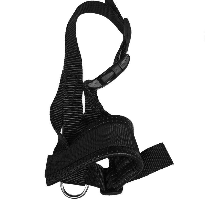 Dog Mouth Cover Nylon Anti Bite Anti Barking Drinkable Water Adjustable And Breathable — image 5