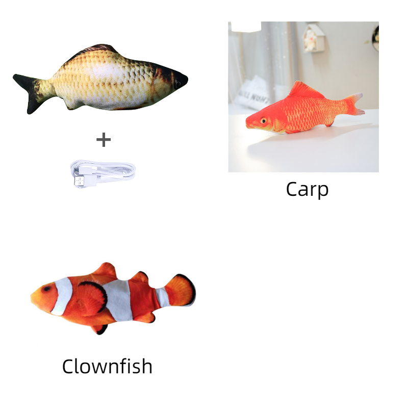 Without Cat Nip Version - Electric Jumping Fish Simulation Electric Fish Toy — image 92