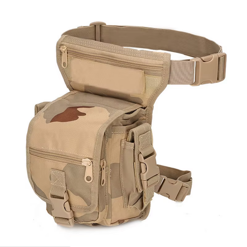 Bolsa de Táctico en Nylon para Cadera y Pierna, Ajustable para Hombres, Outdoor, Caza, Senderismo, Camping — imagen 2