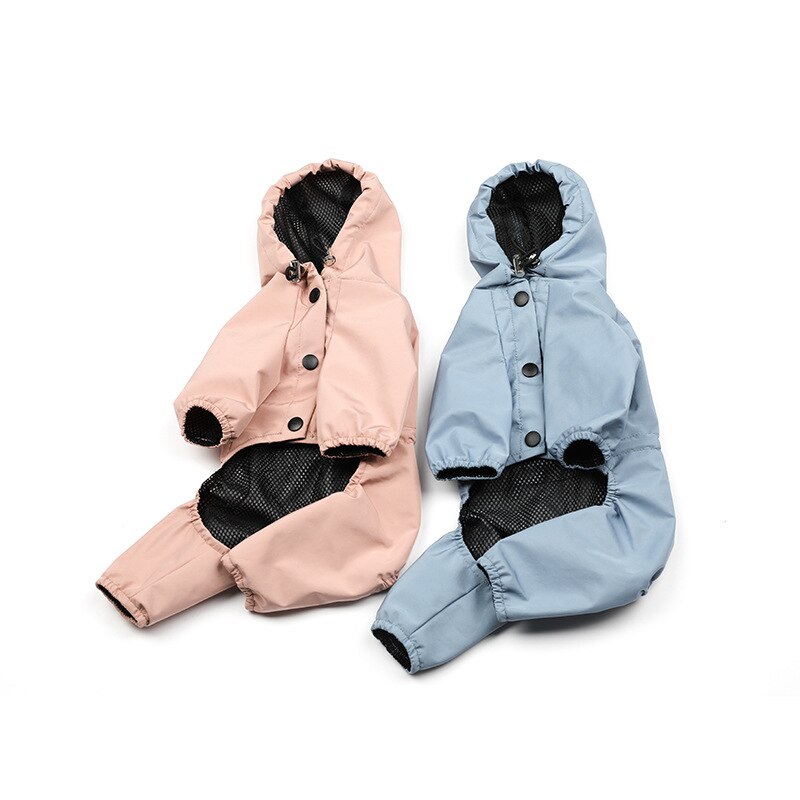 Ropa impermeable para perros - Chaqueta de malla respirable y reflejante para días lluviosos — imagen 5
