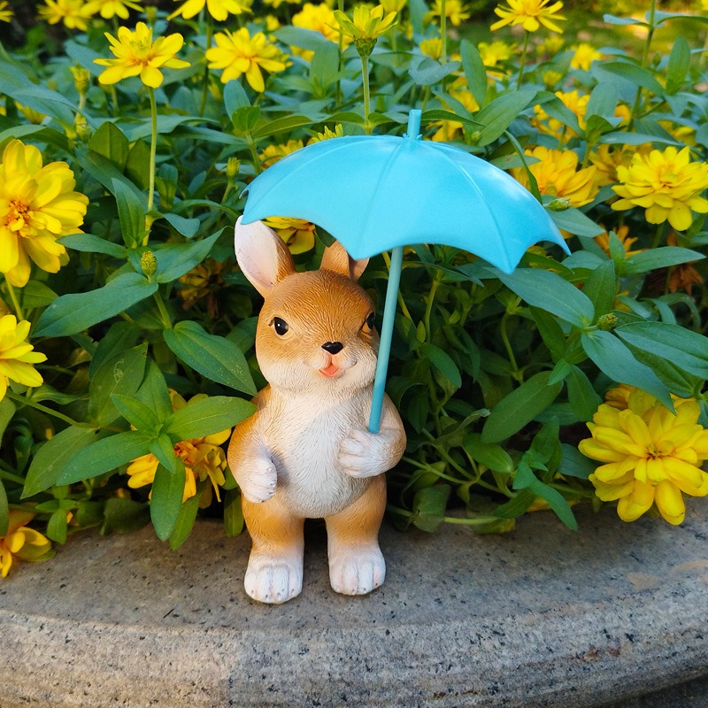 Sombrilla para conejo de jardín — imagen 7