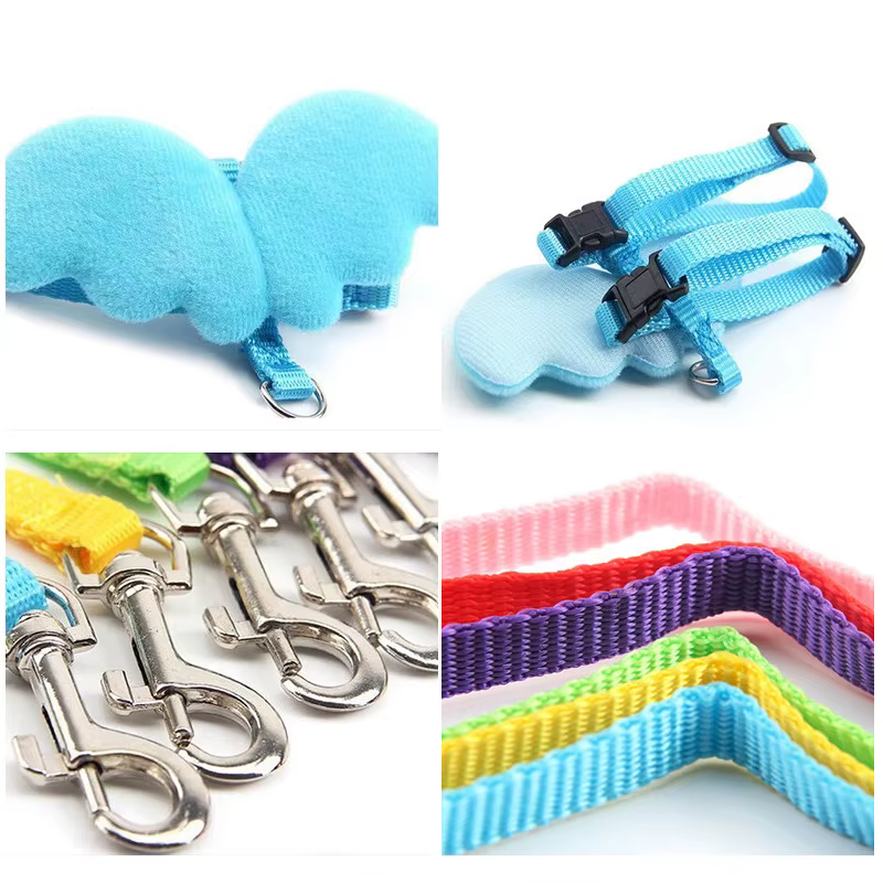 Cute Angel Wing Pet Rabbit Harness and Leash for Cats Rabbits Personalized Rabbit Harnesses Bunny Accessories Hamster Clothes — image 5