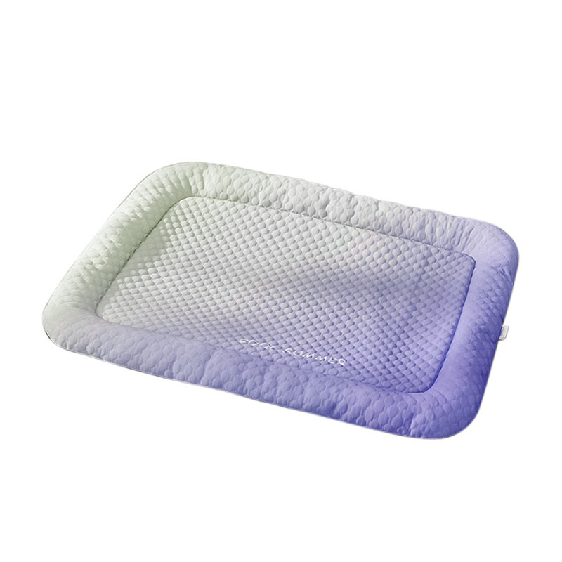 Cooling Pet Pad for Summer – Breathable Cold‑Silk Ice Mat, Gentle on Skin, Gradient Colors — image 3