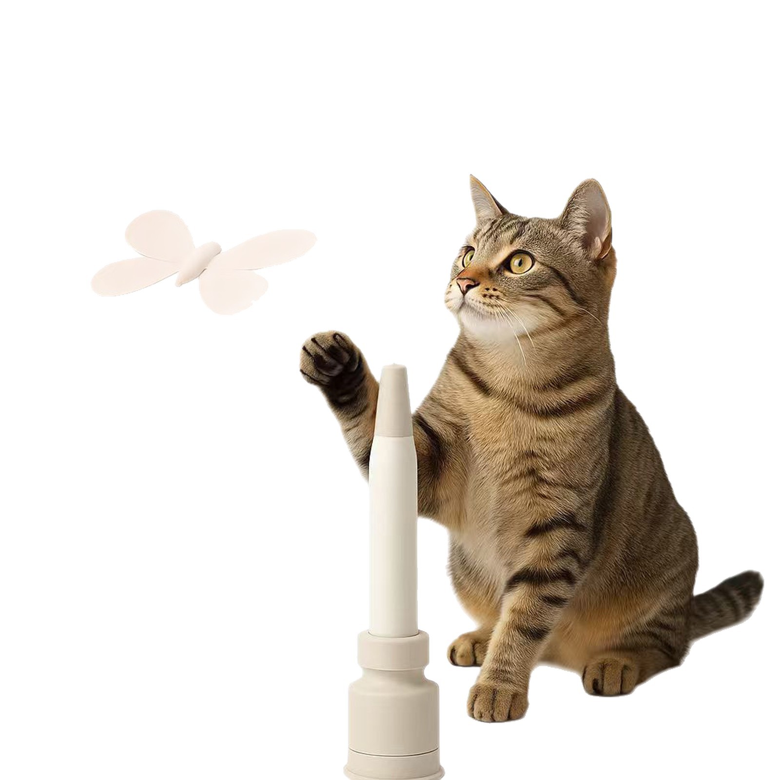 Juguetes eléctricos para gatos con función de burla automática que se puede sujetar en la mano — imagen 1