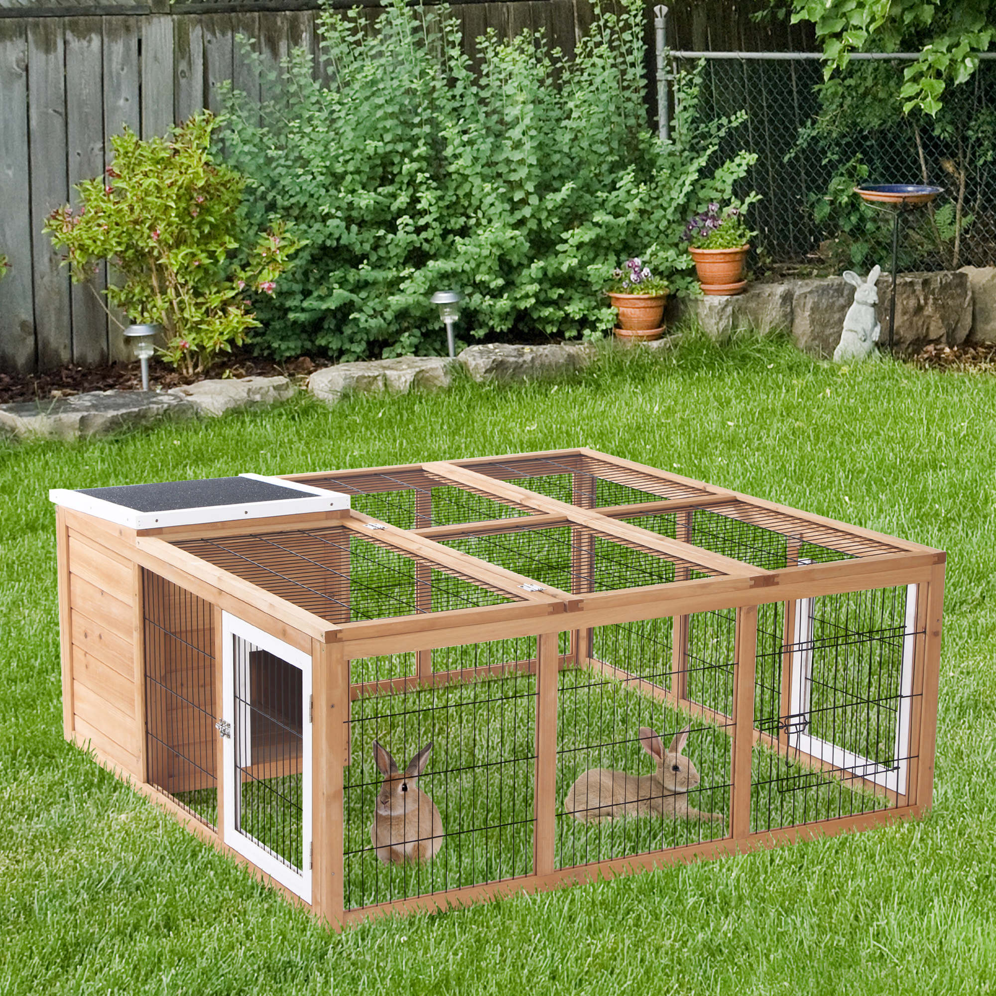 Casa para Conejos, Hogar Impermeable para Pequeños Animales Naturaleza — imagen 5