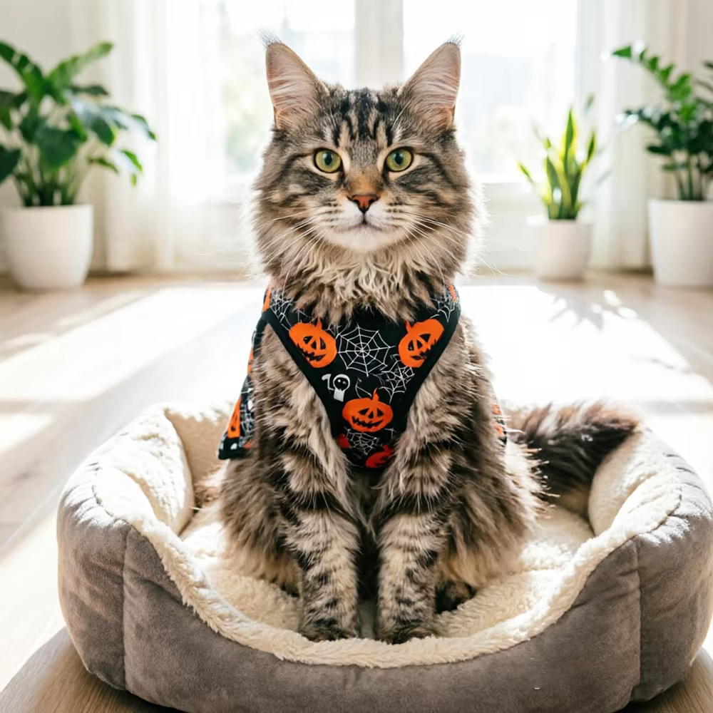 Pet Cat Clothes for Small Medium Cats Dogs Funny Party Dressed Up Cosplay Costumes Cute Kitten Clothing Maine Coon Ragdoll Cat — image 5