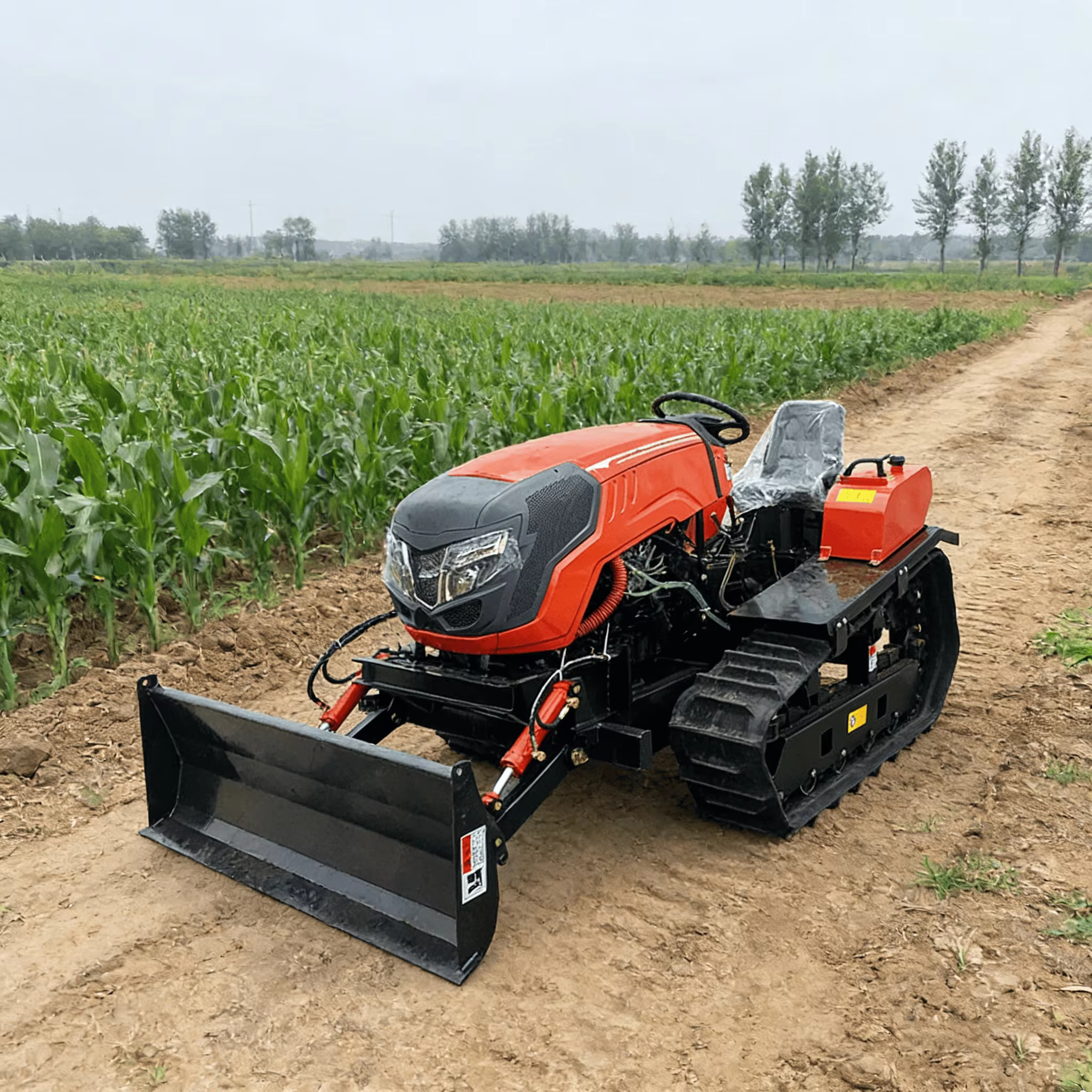 Tractor de Arrastre Personalizado 50 HP con Motor Diésel para Labranza Agrícola — imagen 3
