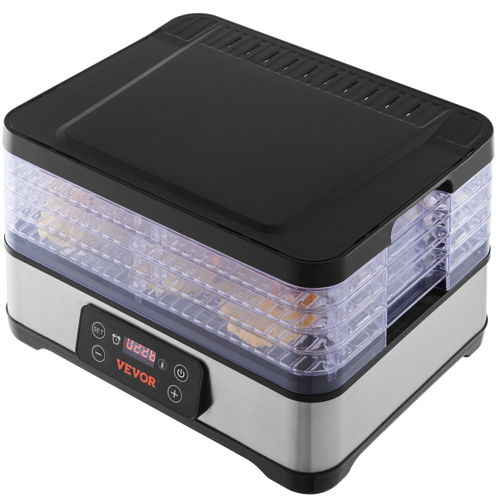 Food Dehydrator Machine, 5-Tray Fruit Dehydrator, 300W Electric Food Dryer Digital Adjustable Timer & Temperature For Jerky, Herb, Meat, Beef, Fruit, Dog Treats And Vegetables, ETL Listed — image 5