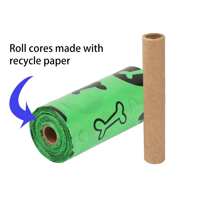 Orange and green pet garbage bags for dogs to pick up feces and defecate — image 15