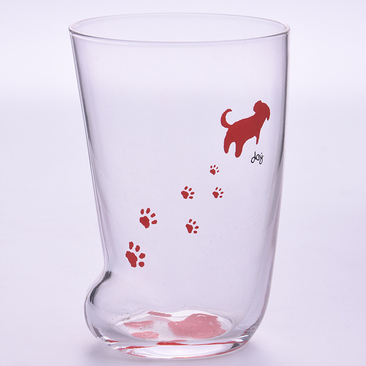 Creative Cute Cat Paws Glass Tiger Paws Mug Office Coffee Mug Tumbler Personality Breakfast Milk Porcelain Cup Gift — image 9