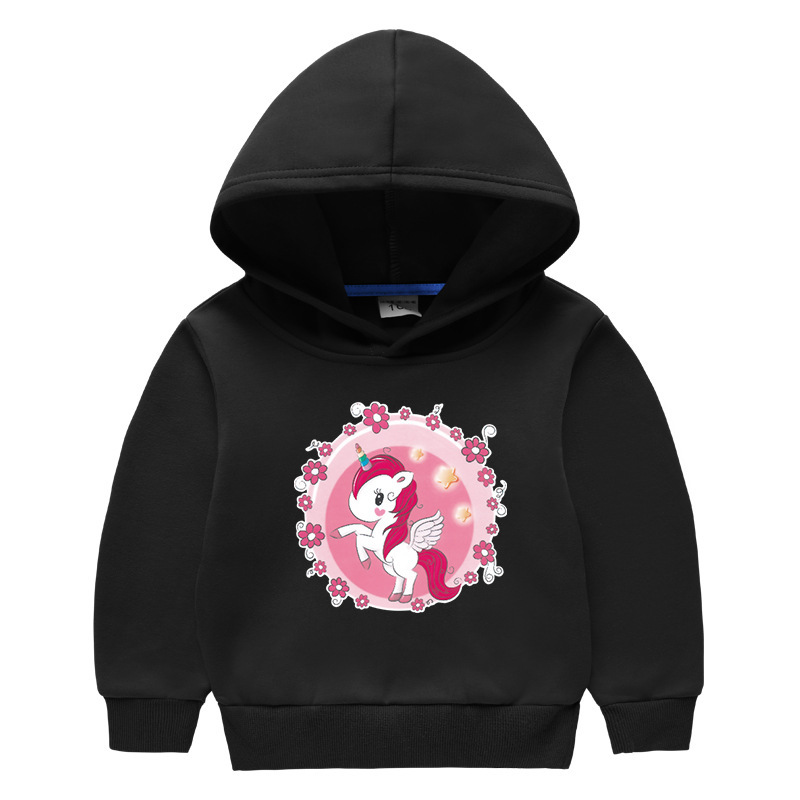 Unicorn hooded sweatshirt for autumn and winter — image 7