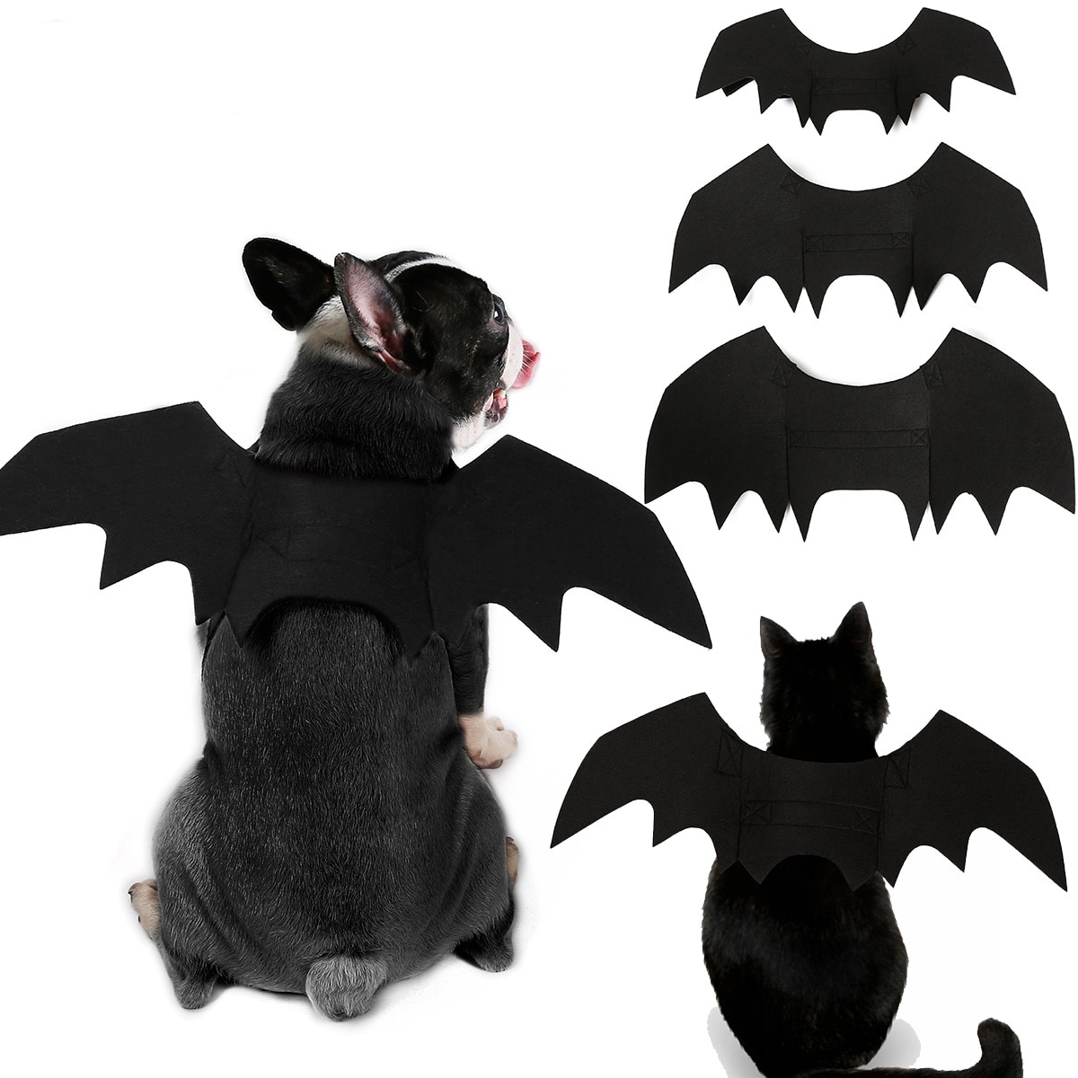 Disfraz de Murciélago para Perros - Ropa de Halloween para Mascotas — imagen 4
