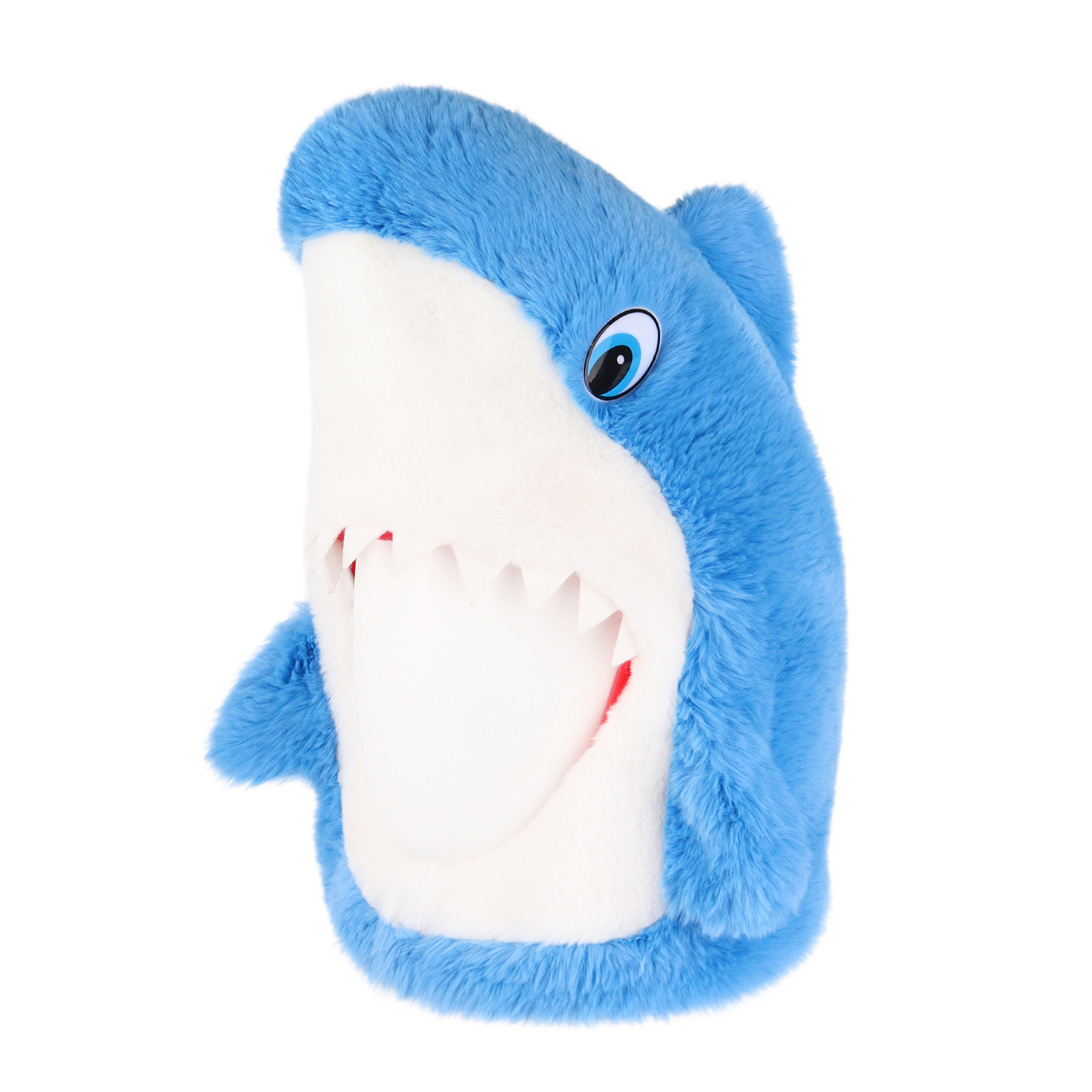 Gorro de Peluche de Tiburón Divertido de Caricatura para Fiestas, Presentaciones y Accesorios de Fotos — imagen 2