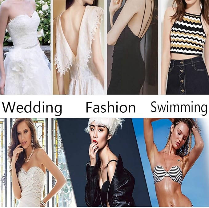 Suits For Large Size Invisible Bra Adhesive Strapless Bra Push Up Backless Sticky Bra Lift Nippleless Covers Rabbit Bra Breast Pasties — imagen 5