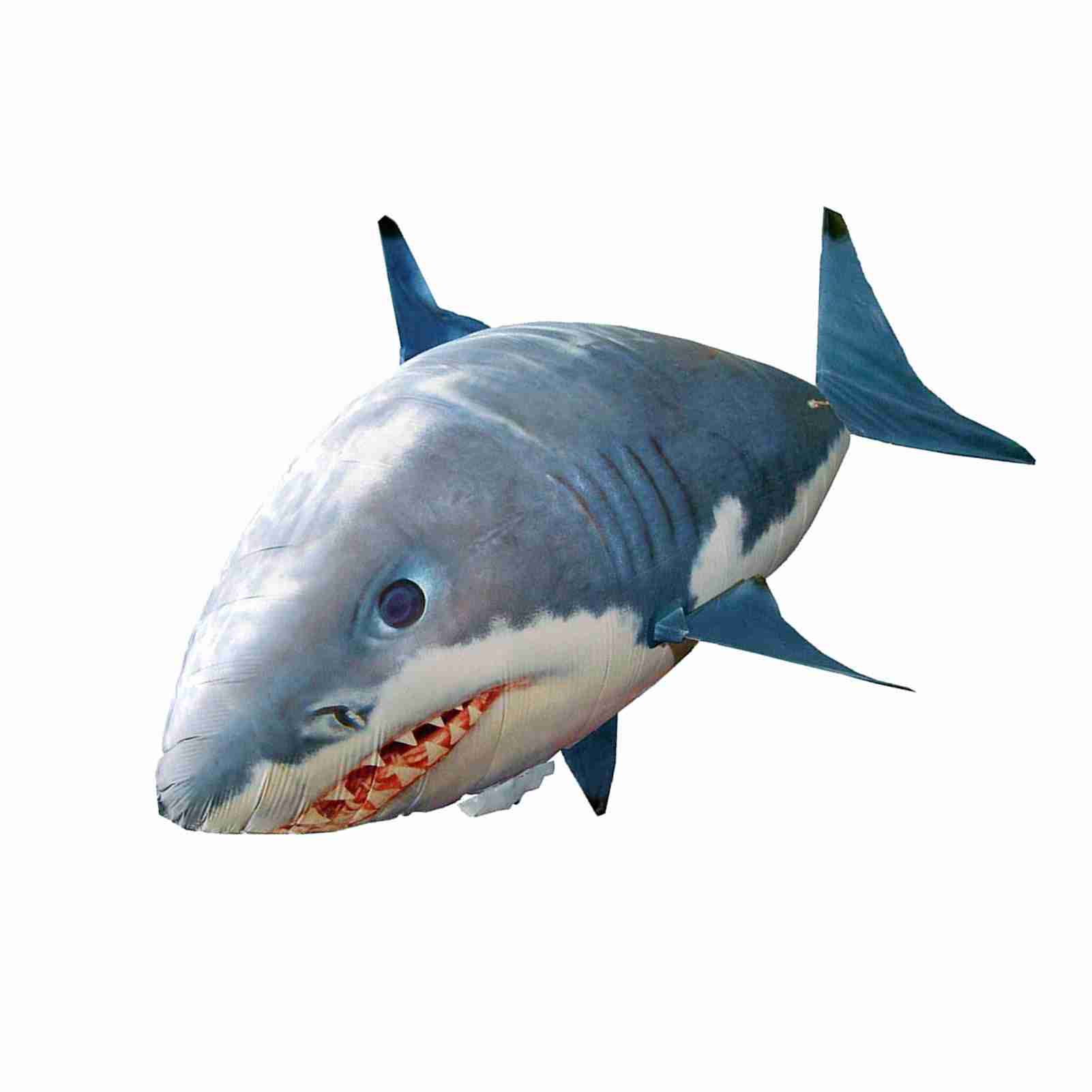 Remote Control Flying Shark Toy Anti Gravity RC Inflatable Shark Balloon Indoor Toy For Birthday Party Xmas Gift Blue — image 3