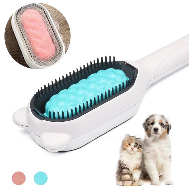 Pet Cleaning And Hair Removal Comb Cat Comb To Remove Floating Hair Pet Comb Brush Disposable Wipes For Long Hair And Short Hair — image 3