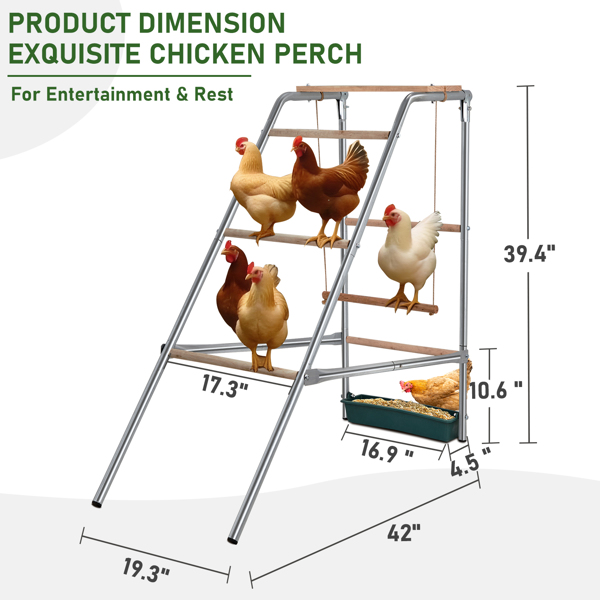 Percha para Gallinas al Aire Libre — imagen 5