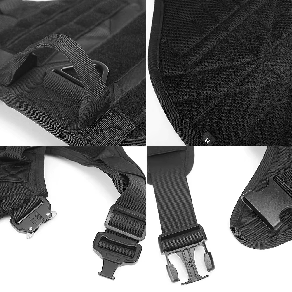 Pet Harness Luxury Dog Leash Set Chest Dog Nylon Camouflage Dog Harness — image 4
