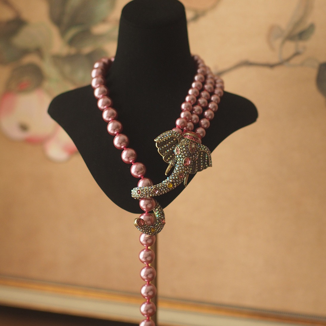 Cuello de Diamantes Rosa de Elefante de Luxo para Industria Pesada — imagen 1
