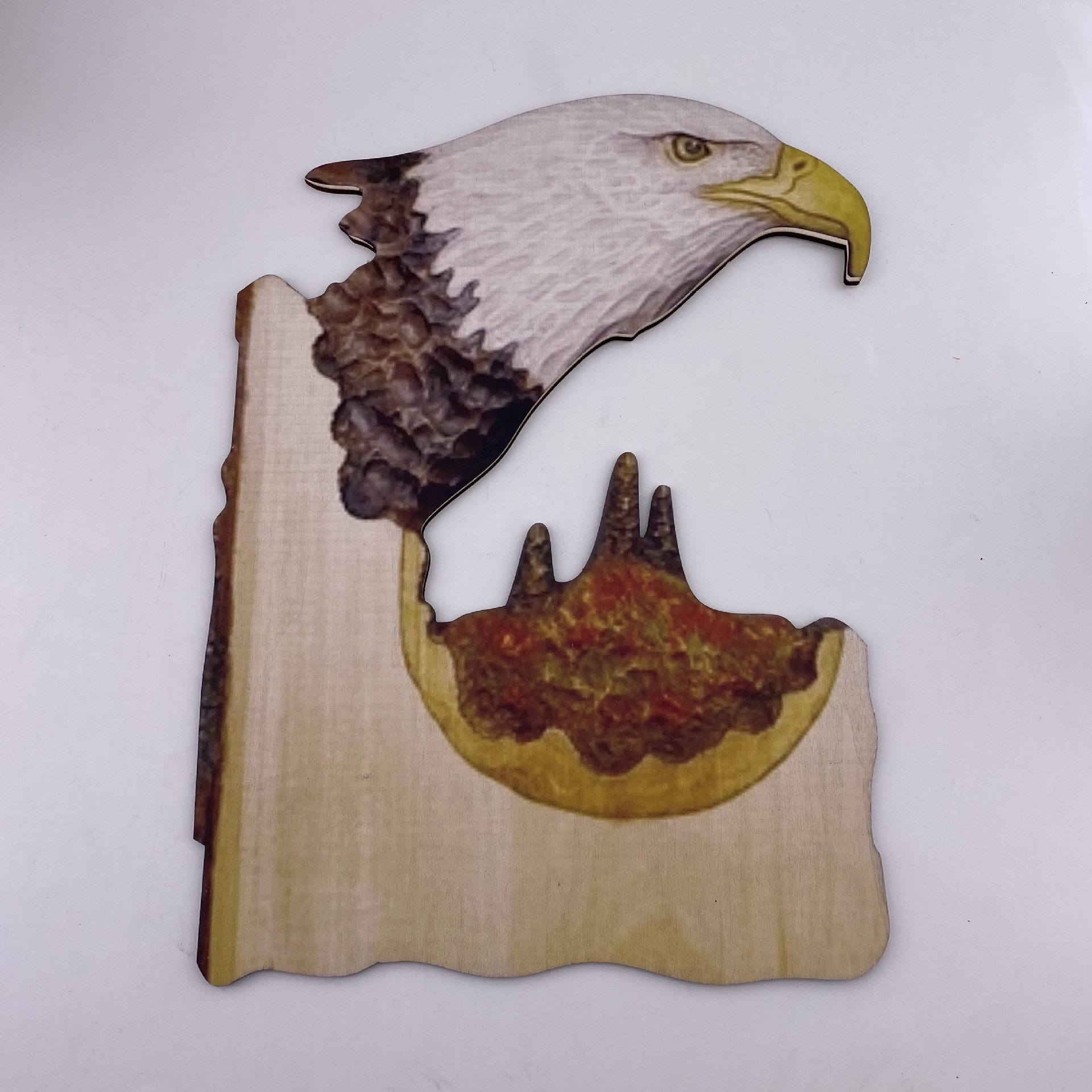 Regalo de Aniversario Artesanía Tallada de Animal Regalo para Colgar en la Pared — imagen 2