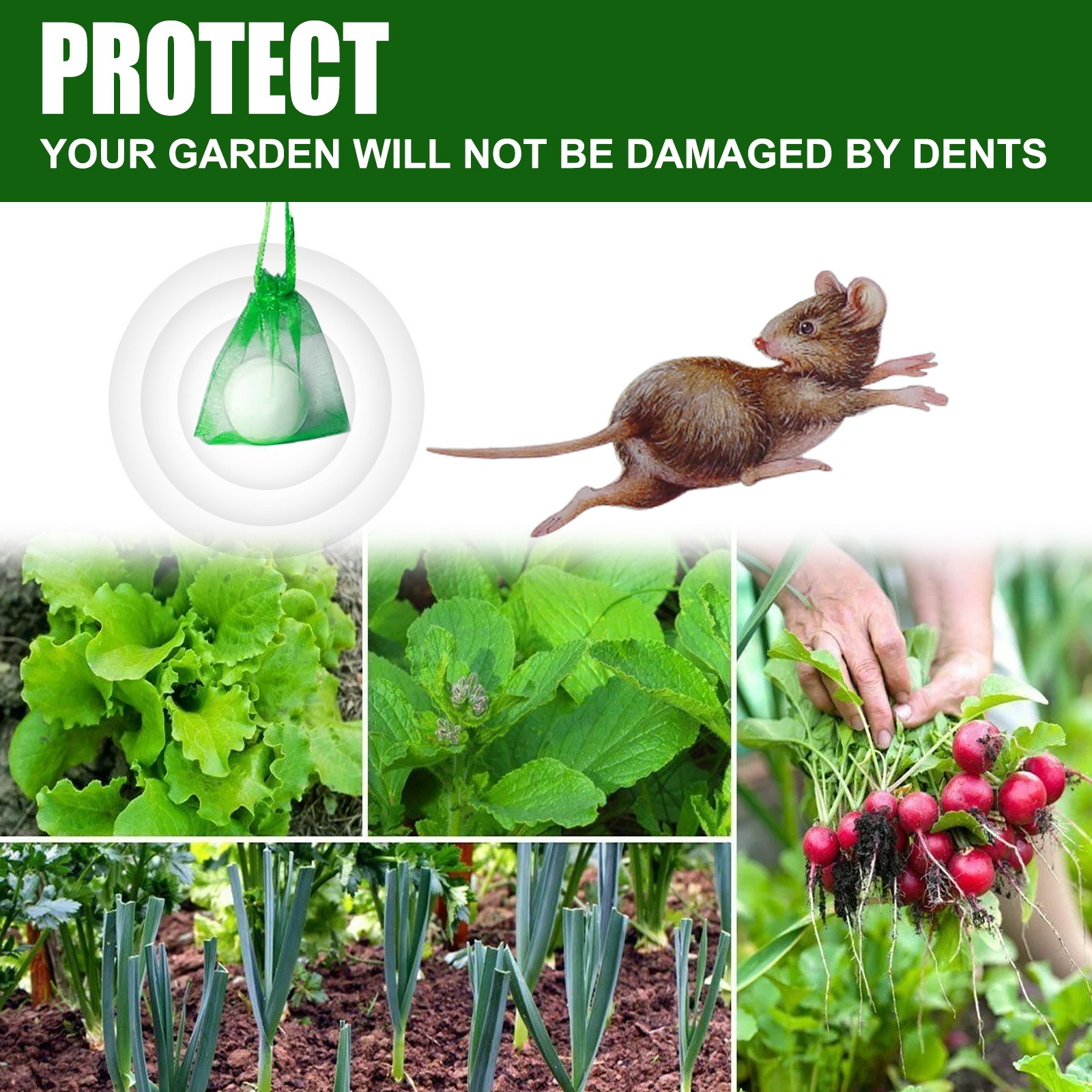 Mouse Repellent Mice Repellent for House Repel Mice Rats Rodent Control for Household Garden Yard Supplies — image 1