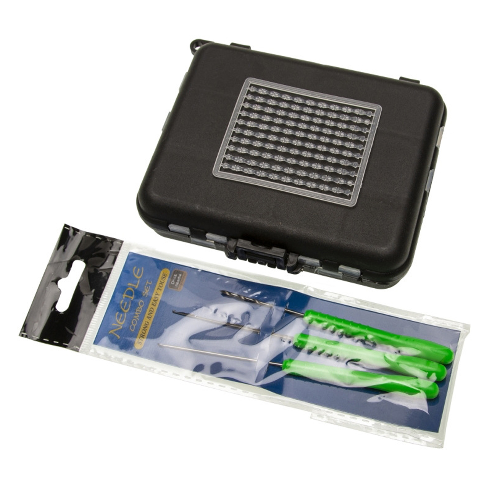 Kit de Equipo de Pesca de Carpa 328 Piezas, Caja de Aparejos con Giratorios, Flotadores para Carnada, Agujas de Pesca y Accesorios — imagen 2