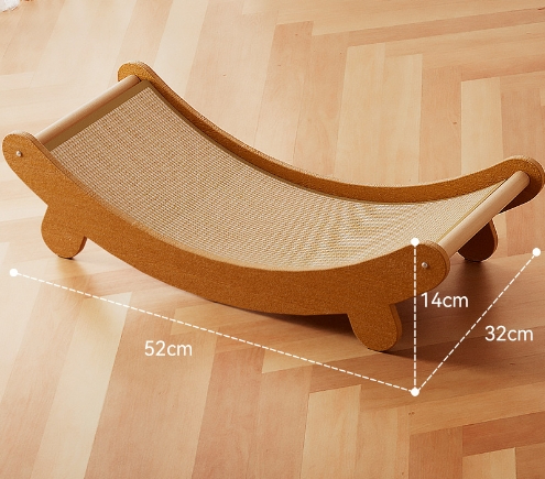Manta de Sisal Creativa que No Deja Restos para Tablero de Rasguño del Gato — imagen 9