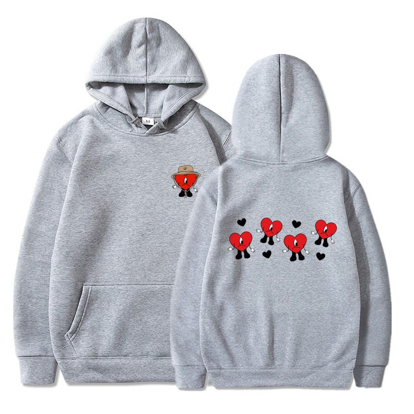 Erano Sin Ti Bad Bunny Music Album Fleece Plus Size Hoodie — image 5