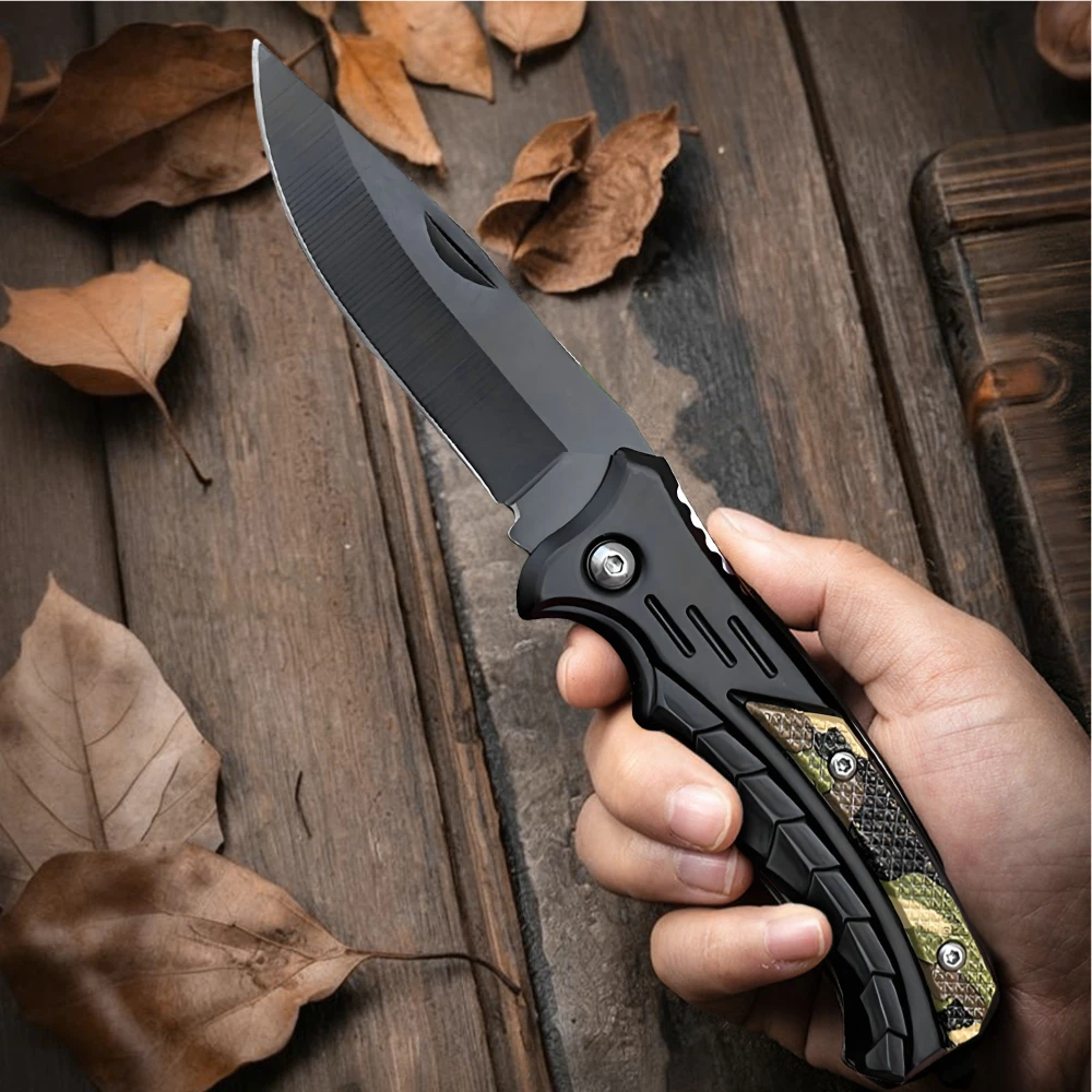 Stainless Steel Folding Knife Fillet Knife Fishing Boat Fishing Accessories with Easy To Carry Camping Meat Cutting PP Handle — image 1