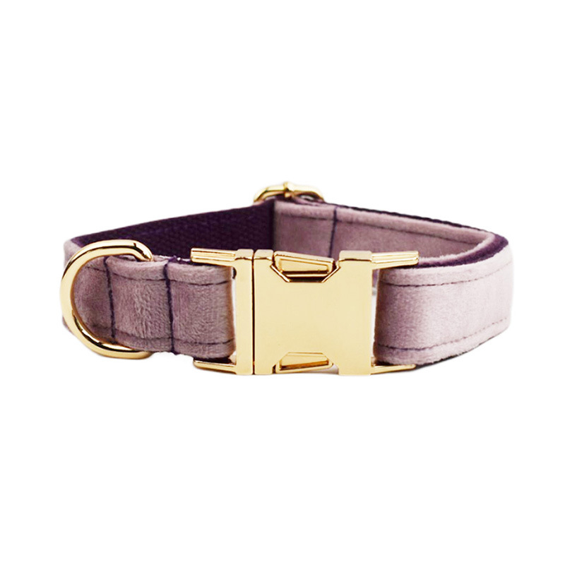 Collar de perro Velvet Collection con grabado personalizado — imagen 11