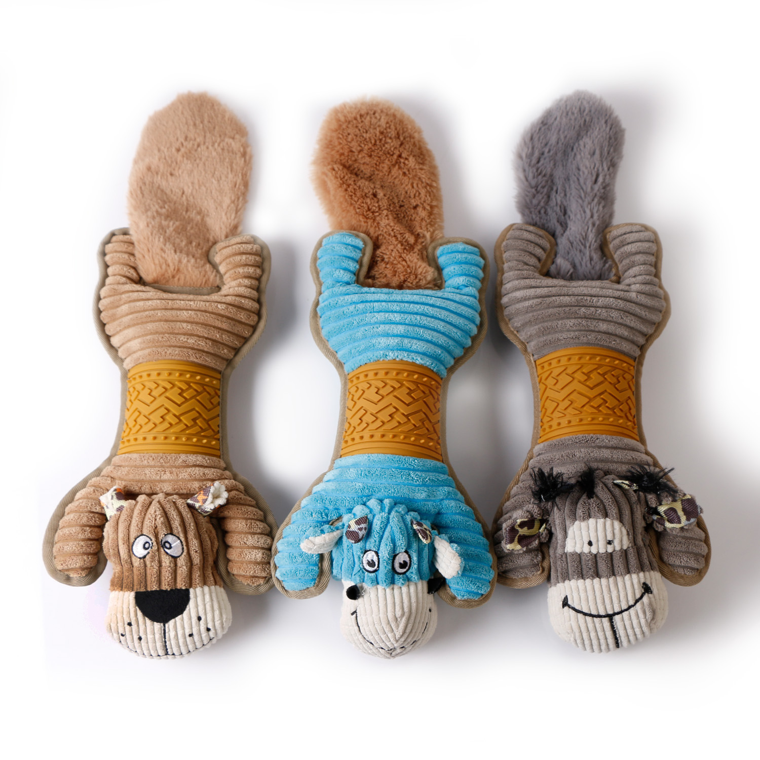 Pet Long Toy Plush Toys Dog Chew Vocal Dog Toys Bite Resistant Pet Toys — image 1