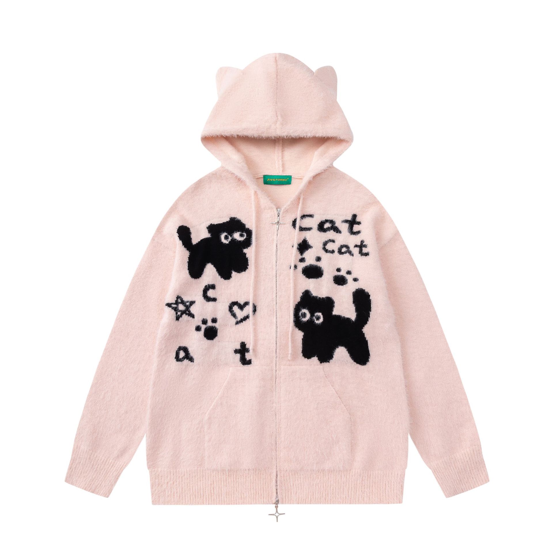 Little black ball cat sweater — image 4