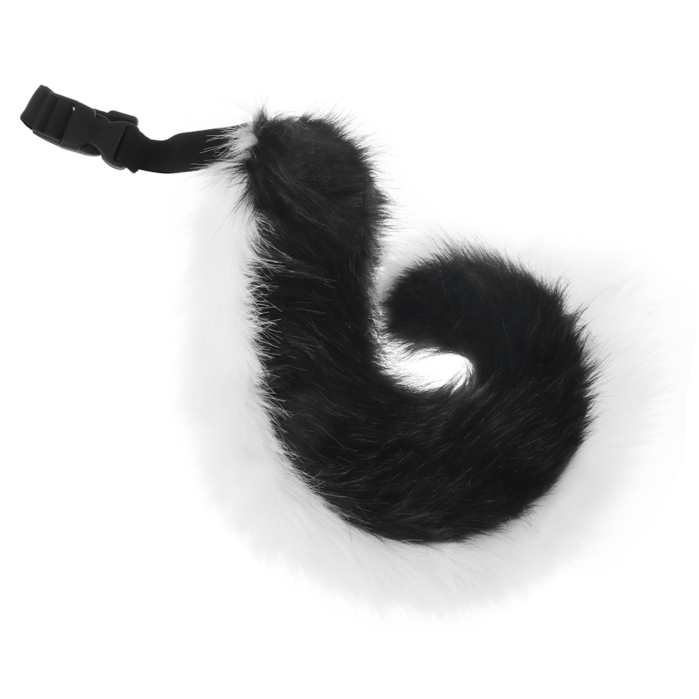 Handmade Plush Folded Ear Dog Headband Animal Ears Hair Accessory Cosplay Dog Ears Performance Tail Accessories — image 15