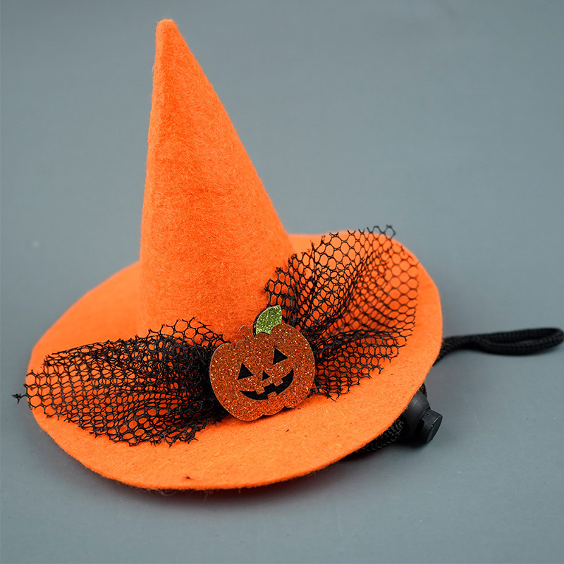 Pet Dog Cat Halloween Hat Creative Pumpkin Devil Spider Costume for Pets — image 6