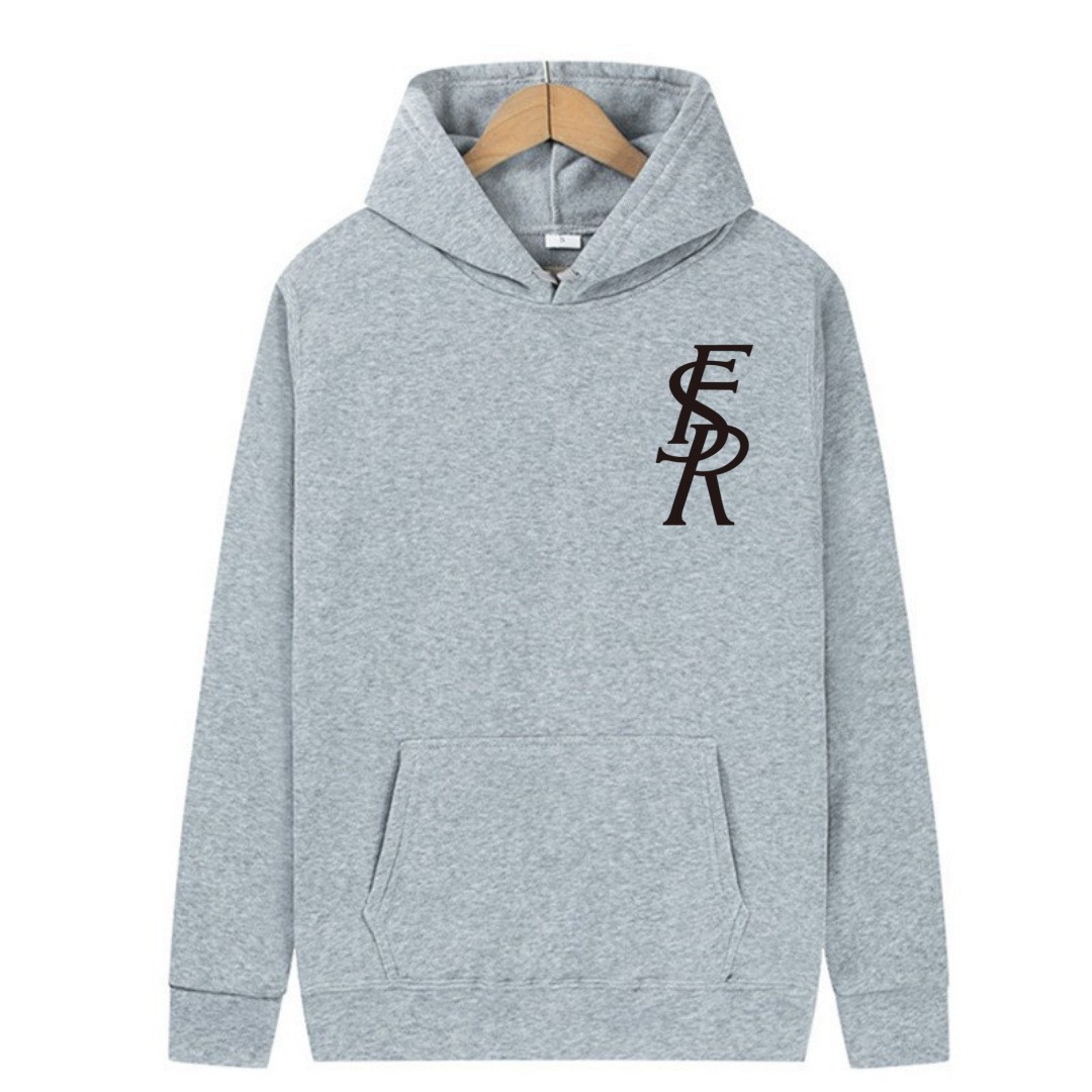Sweatshirt Pullover with Printed Small Horse — image 4
