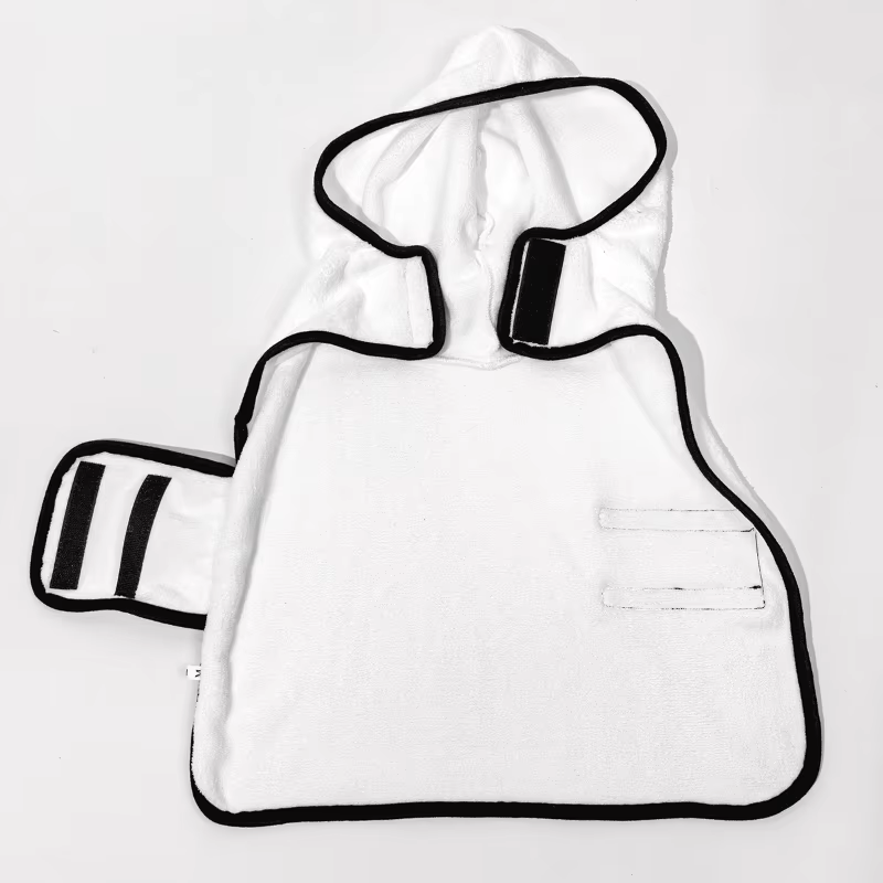 Toalla de Baño para Mascotas: Manta Secadora para Perros y Gatos, Envoltura de Grooming Suave, Transpirable, Secado Rápido, Absorbente, Microfibra, Todo el Año, Color Sólido, Cachorro — imagen 4