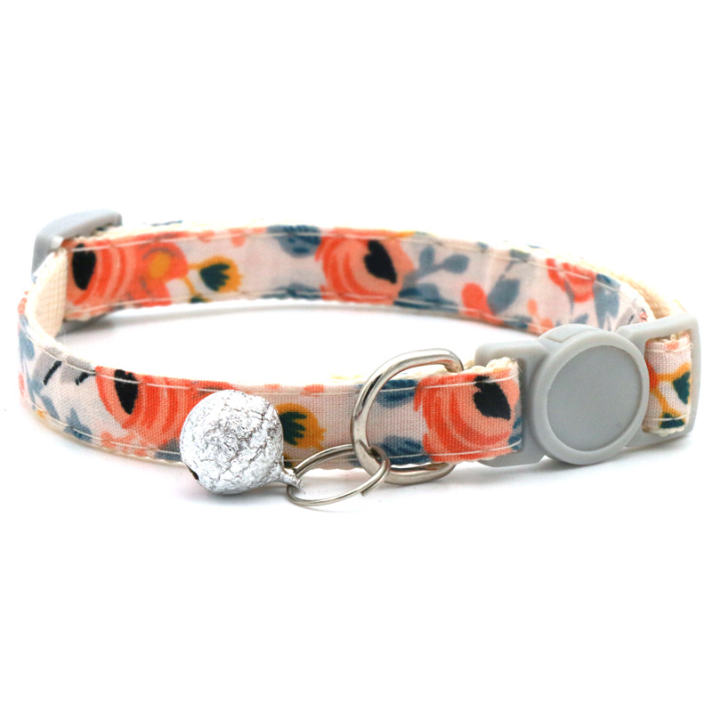 Collar de Triángulo Floral para Perros y Gatos - Bandita de Sol y Margaritas Pequeña — imagen 6