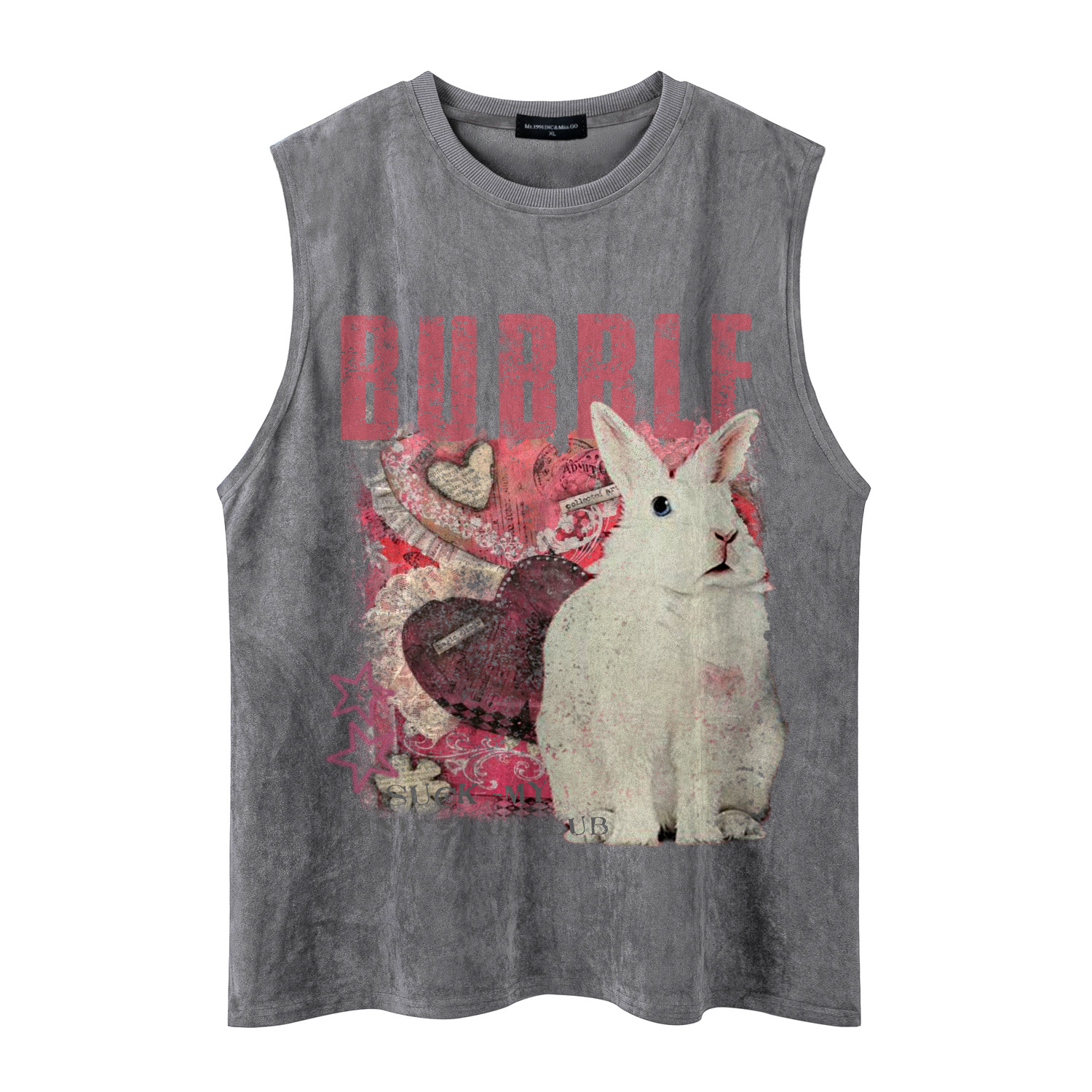 Sweetheart Rabbit Printed Sleeveless Tank Top — image 10