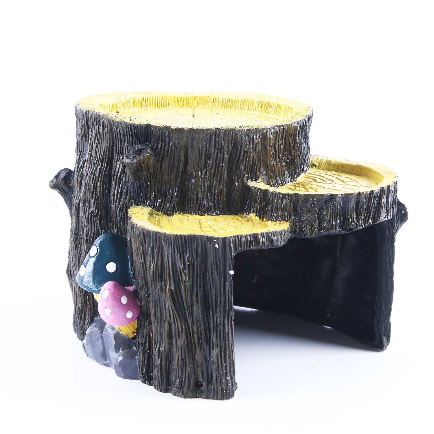 Fish tank and water plant landscaping resin skull ornaments — image 1