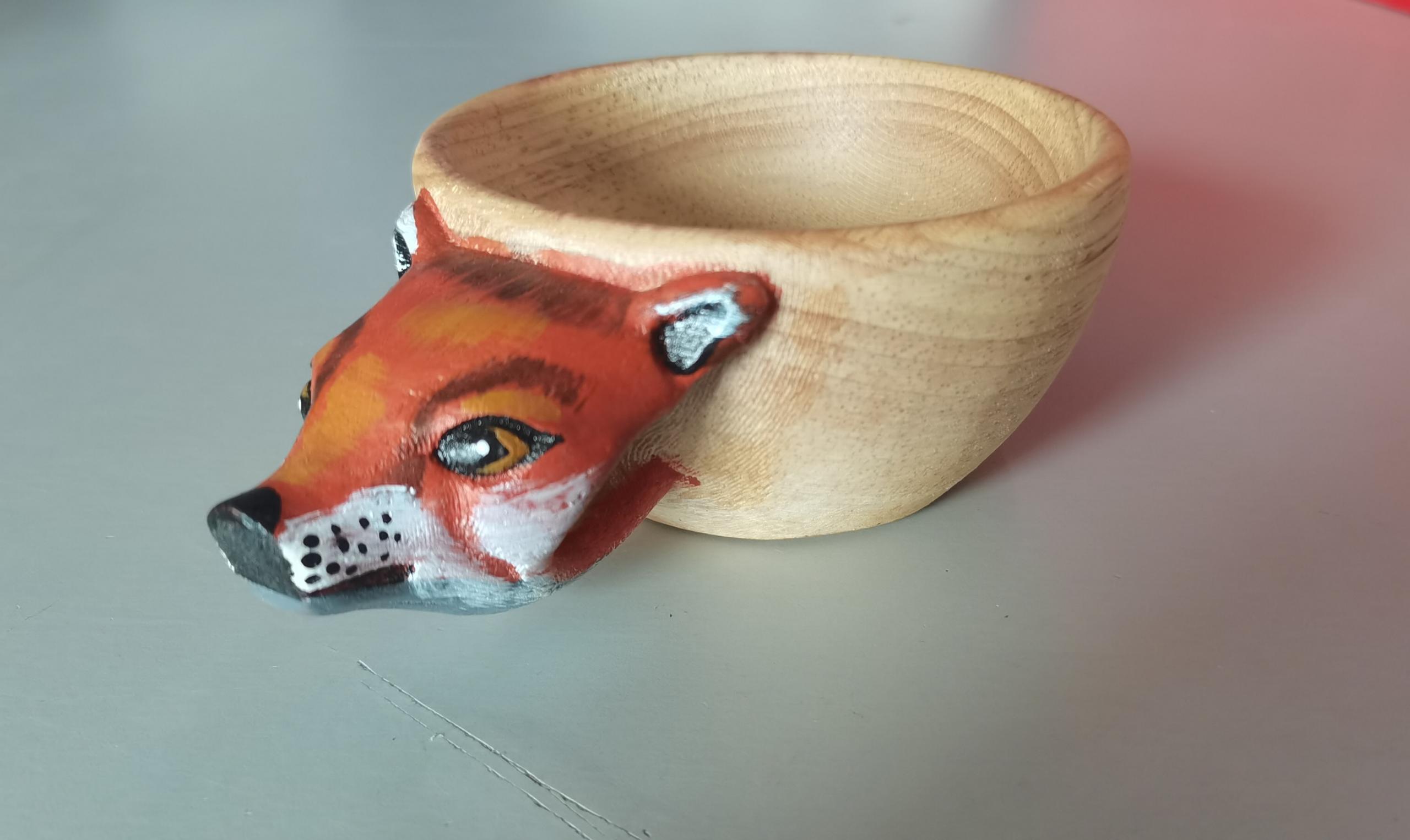 Taza de Madera Esculpidas a Mano - Kuksa Nórdica para Camping y Café — imagen 15