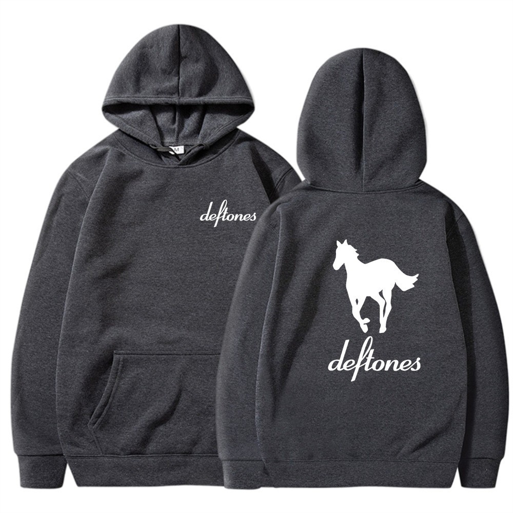 Deftones White Horse Print Hoodie Casual Unisex Sweatshirt — image 14