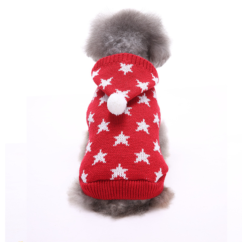 Dog Clothes Christmas Sweater Halloween Pet Clothes Sweater Dog Sweater — image 1