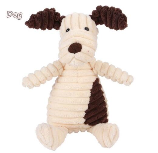 Juguete de Animal Plush para Entrenamiento y Limpieza Dental Canina — imagen 3