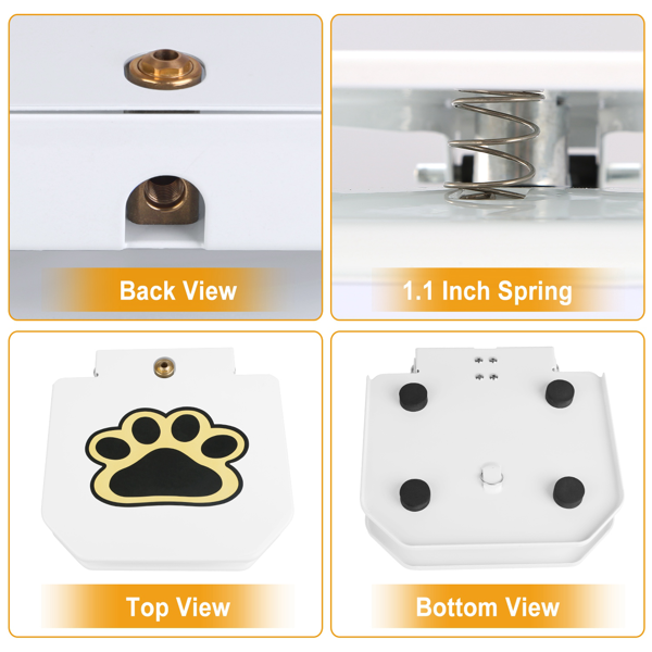 Dog Water Fountain Outdoor, No Electricity Step-On Activated Pet Sprinkler, Paw-Controlled Drinking Dispenser For Large & Small Dogs, Automatic Waterer For Yard, Garden, Lawn — image 5
