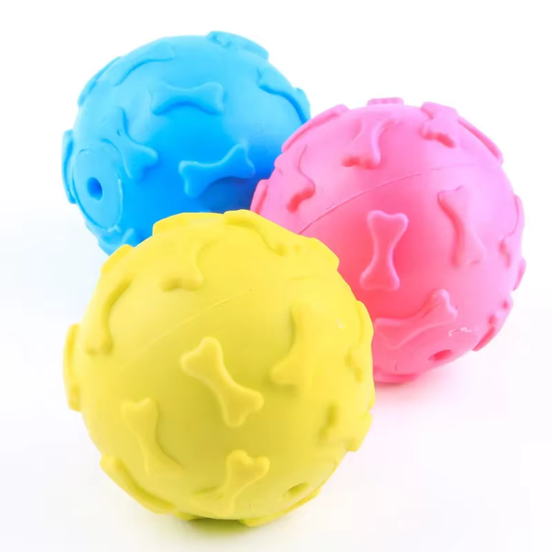Juguete de goma para perros: divertido, mordible, resistente a mordidas, no tóxico, para perros pequeños, juguetes interactivos de entrenamiento — imagen 3