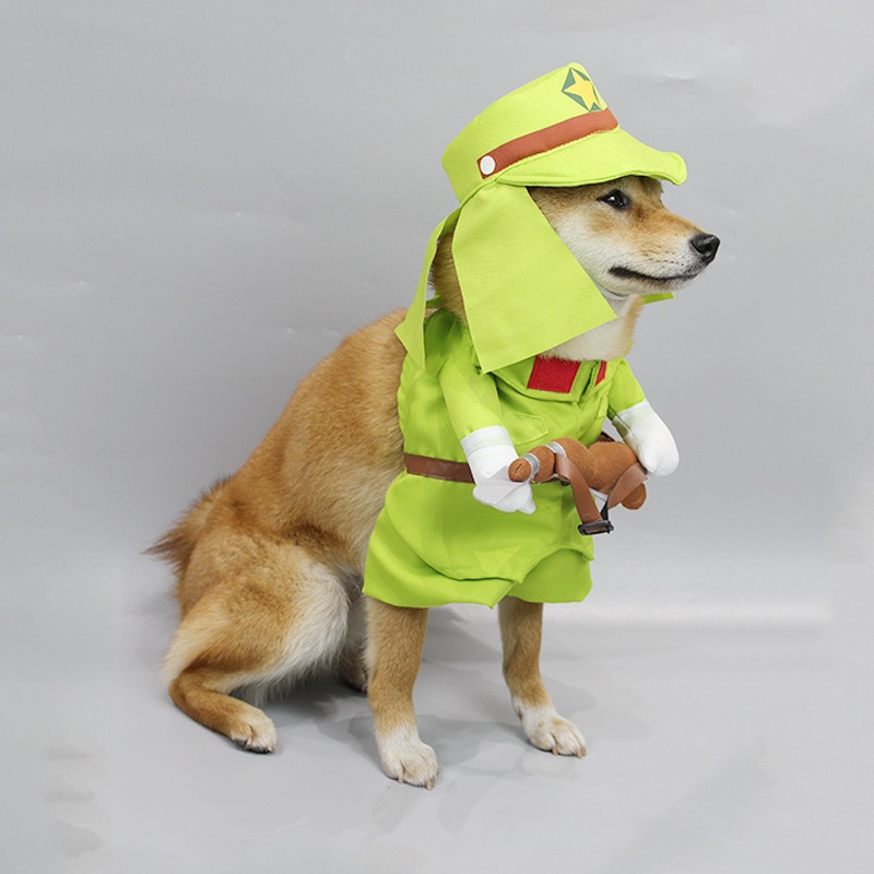 Funny Shiba Inu dog Xiao Baga transformation costume Halloween Baga transformation cat Tik Tok pet funny clothes — image 5