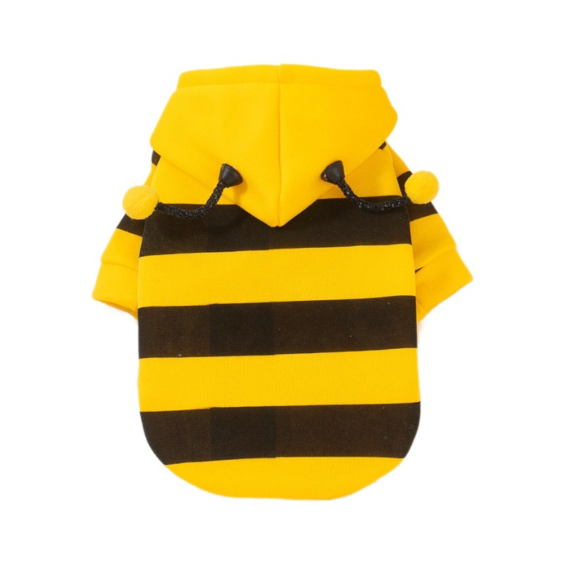 Ropa para perros con terciopelo espesado, chaquetas de abeja y ropa para gatos — imagen 1